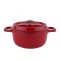 Oala Zilan ZLN0941, Din fier turnat sub presiune puternica, 2.6L, Diametru 22 cm, Inaltime 10 cm, Compatibila cuptor si masina de spalat vase