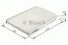 Filtru polen / aer habitaclu OPEL VECTRA B Combi (31) (1996 - 2003) BOSCH 1 987 432 330