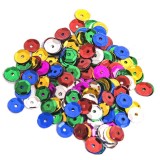 Paiete metalice pentru activitati crafts,Multicolor,6mm,10-14g set