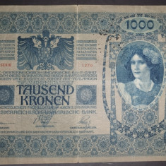 SD0154 Romania 1000 korona 1902 stampilata