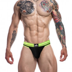 Rugby Jockstrap - Lenjerie sexy bărbați, verde, M