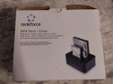 Docking Station USB 3.0 pentru HDD sau SSD de 2.5" și 3.5" (Renkforce DOK221U3P)
