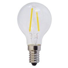 Bec LED E14 FILAMENT G45 2W 200Lm l