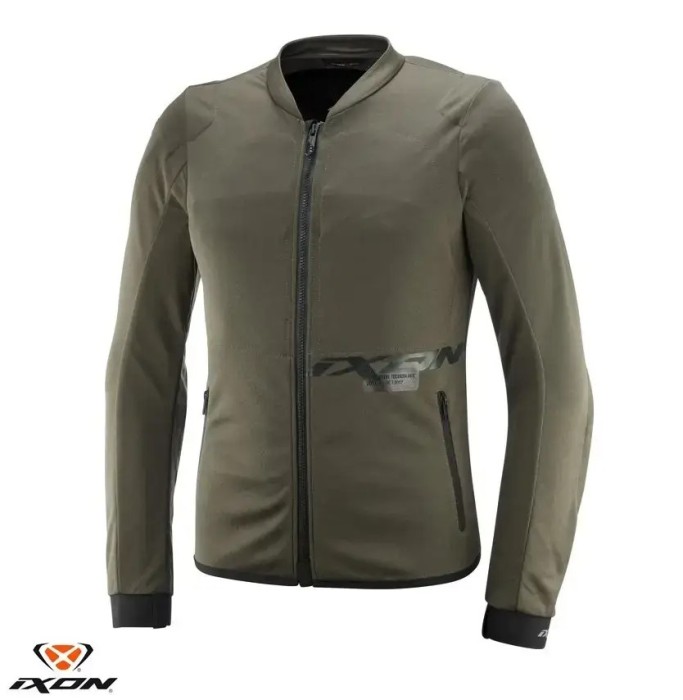 Geaca (jacheta) tip armura motociclete barbati Racing/Roadster Ixon vara model Arma MS culoare: khaki (geaca tip armura) S