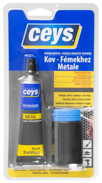 Adeziv Ceys DEFECT REPAIR metal sintetic, 40 ml + 40 g