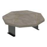 Masa laterala Linea, Pako World, Antracit, 34x34x10 cm