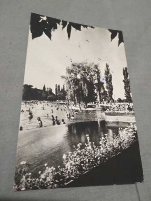 CARTE POSTALA BAILE FELIX -STRANDUL CIRCULATA