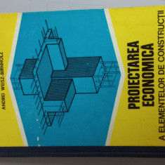 Proiectarea economica a elementelor de constructii de beton armat