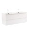 Dulap inferior Vario Forte 120 cu lavoar alb-alb