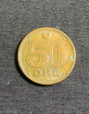 Moneda 50 ore 1990 Danemarca, Europa