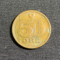 Moneda 50 ore 1990 Danemarca
