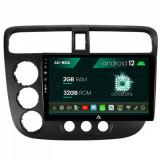 Cumpara ieftin Navigatie Honda Civic (1998-2005), Android 12, A-Octacore 2GB RAM + 32GB ROM, 9 Inch - AD-BGA9002+AD-BGRKIT018