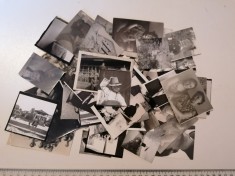 LOT 50 POZE / FOTOGRAFII VECHI ALB NEGRU