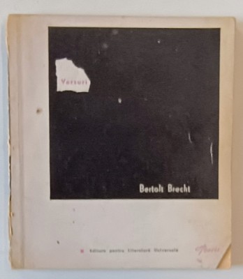 VERSURI de BERTOLT BRECHT , 1966 foto