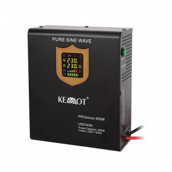 UPS pentru centrale termice Kemot URZ3408, sinus pur, 300 W, afisaj led foto