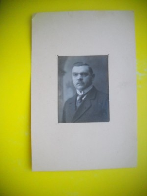 HOPCT RO 397 J DOMN CU -CRAVATA -FOTOGRAFIE VECHE-TIP CP foto