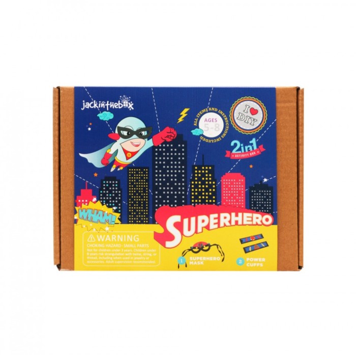 Jack In The Box - Kit Creatie 2-In-1 Supererou