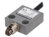 Limitator cursă rolă metalică &Oslash;12,4mm 5A SPDT