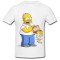 Tricou &quot; Homer Simpson, pork rinds &quot;