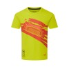 Aston Martin tricou de copii AMR Graphic yellow 2026 - L (kids)