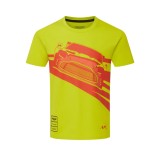 Aston Martin tricou de copii AMR Graphic yellow 2026 - XL (dětsk&eacute;)