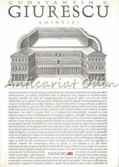 Amintiri - Constantin C. Giurescu