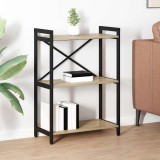 VidaXL Bibliotecă Stejar sonoma 60 x 30 x 83 cm Lemn compozit
