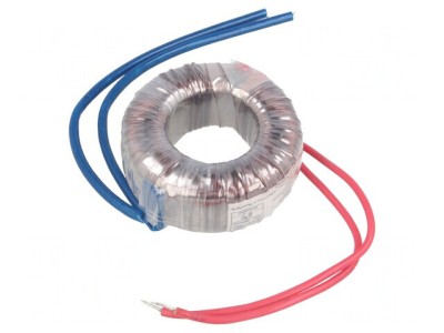 Transformator toroidal 20VA 230V 14V cu cabluri foto