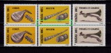 RO 2003 LP 1619 &quot;Instrumente muzicale populare&quot; VARIETATE, pereche V , MNH