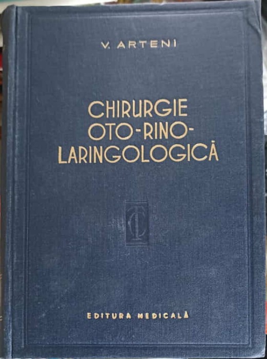 CHIRURGIE OTO-RINO-LARINGOLOGICA. TEHNICI OPERATORII-V. ARTENI-265748