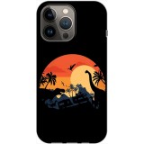 Husa compatibila cu Apple iPhone 11 Dino Land, Silicon, TPU, Viceversa, Transparent, Carcasa