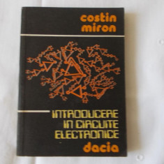 Introducere in circuite electronice Costin Miron 1983