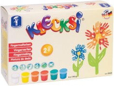Vopsea pentru pictura cu degetele - MAXI PlayLearn Toys foto
