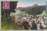 AD 241 C. P. VECHE -LE MONT-DORE -VUE GENERALE - FRANTA -CIRCULATA 1933, Printata