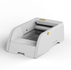Litiera Automata ambrasmart pentru Pisici, Boxa Inteligenta cu Control prin Aplicatie, Capacitate Mare, Anti-Splash si Functii Avansate, Alb