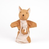Papusa de mana Cangur cu pui, Egmont Toys