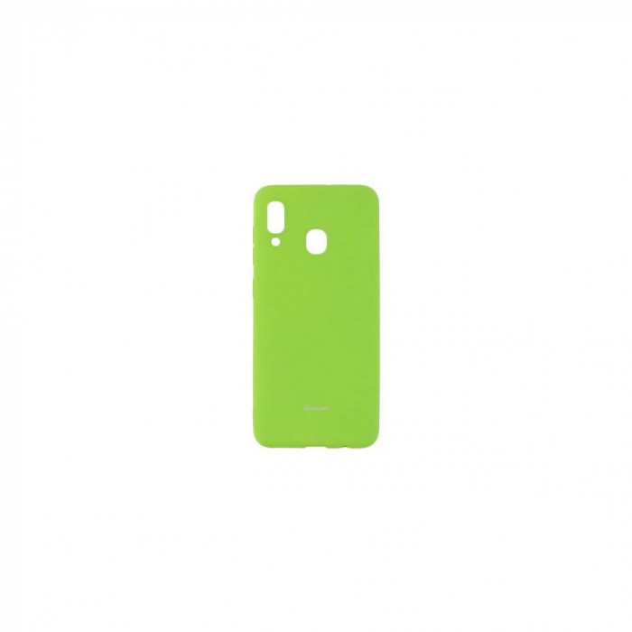 Husa Compatibila cu Samsung Galaxy A20,Samsung Galaxy A30 Roar Colorful Jelly Case - Verde Lime Mat