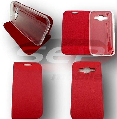 Toc FlipCover Stand Allview P4 Life ROSU