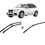 Cumpara ieftin Set 3 stergatoare BMW Seria X5 (E70) 2006-2013, pentru parbriz si luneta, Bosch Aerotwin