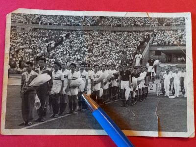 Foto veche fotbal - ROMANIA la Jocurilor Mondiale Universitare de Vară 1954 foto