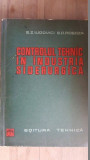 Controlul tehnic in industria siderurgica- S.Z.Iudovici, G.D.Rogoza
