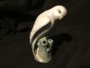Decor / Vintage / Colectie - Vaza Bibelou din portelan pasare / papagal !