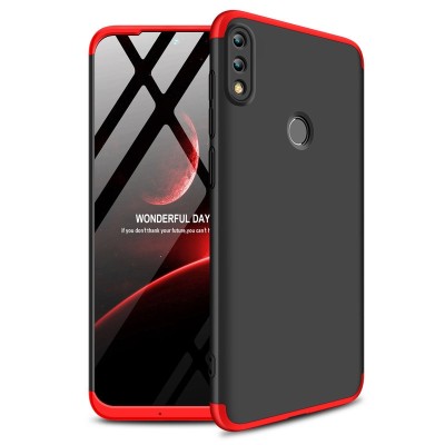 Husa HUAWEI P Smart 2019 - GKK 360 Full Cover (Rosu/Negru) foto