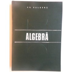 ALGEBRA de GH. GALBURA, 1972