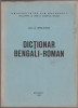 Amita Bhose - Dictionar bengali-roman, 1985, Alte materii, Clasa 12