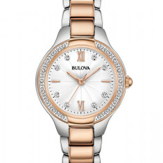 Ceas Dama, Bulova, Diamonds 98R272 - Marime universala