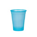 Pahare Plastic Unica Folosinta 200ml, Set 40 Bucati, Culoare Albastru