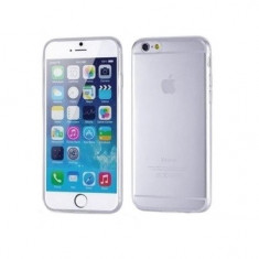 Husa silicon ultraslim transparenta pentru Apple iPhone 6/6S