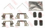 Set accesorii, placute frana HONDA JAZZ III (GE) (2007 - 2013) TRW PFK648