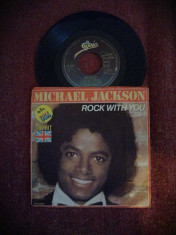 Michael Jackson Rock With You/Get on the floor single vinyl 7&amp;rdquo; foto